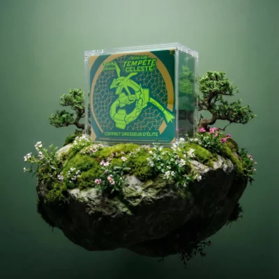 Protection acrylique ETB Pokémon anti-UV et magnétique Evo Shield