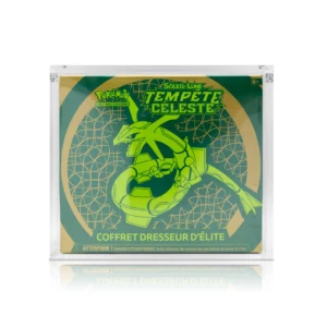 Protection acrylique ETB Pokémon anti-UV et magnétique Evo Shield