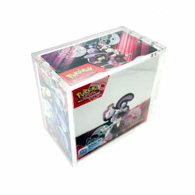 Protection acrylique display Pokémon anti-UV et magnétique Evo Shield