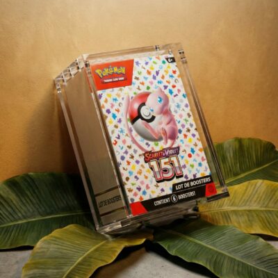 Protection acrylique bundle Pokémon anti-UV et magnétique Evo Shield