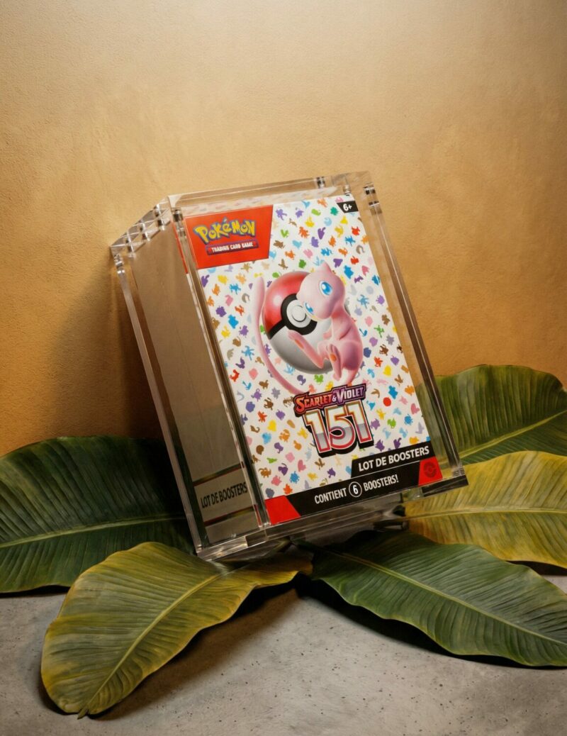 Protection acrylique bundle Pokémon anti-UV et magnétique Evo Shield