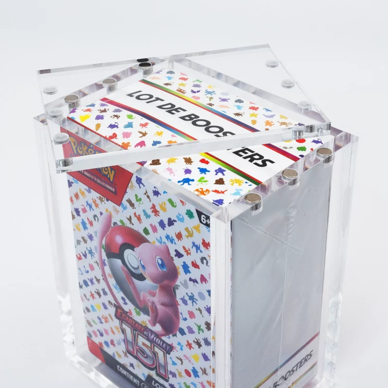 Protection acrylique bundle Pokémon anti-UV et magnétique Evo Shield