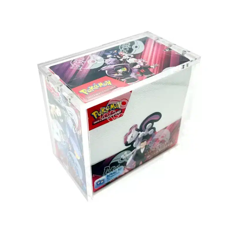 Protection acrylique display Pokémon anti-UV et magnétique Evo Shield